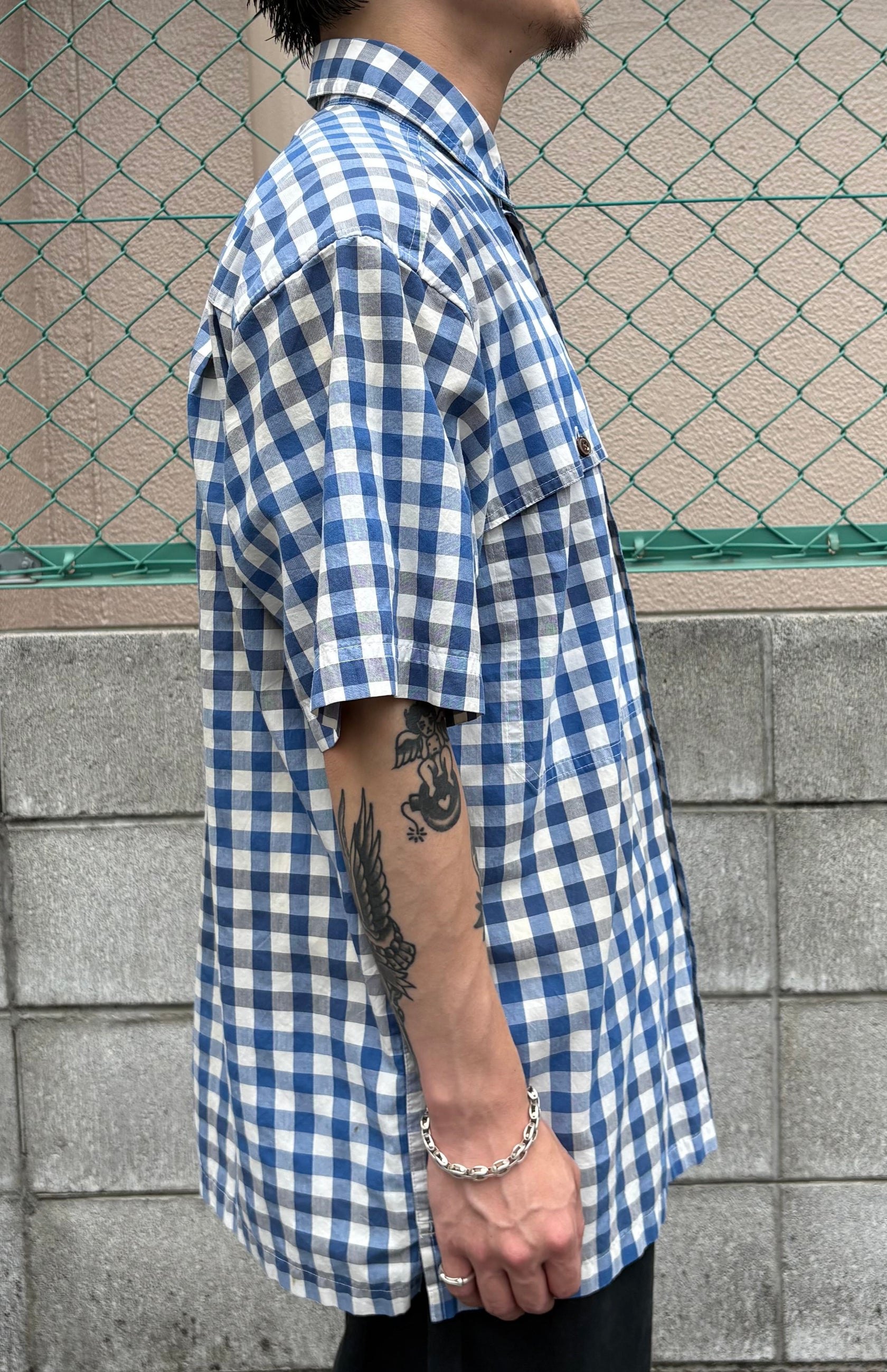 00's PATAGONIA「Gingham Shirt」半袖シャツ