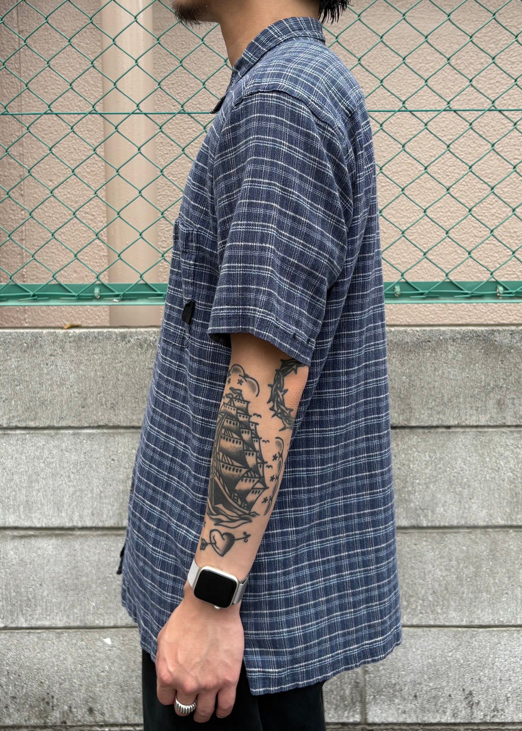 00's PATAGONIA「Cotton Shirt」半袖シャツ