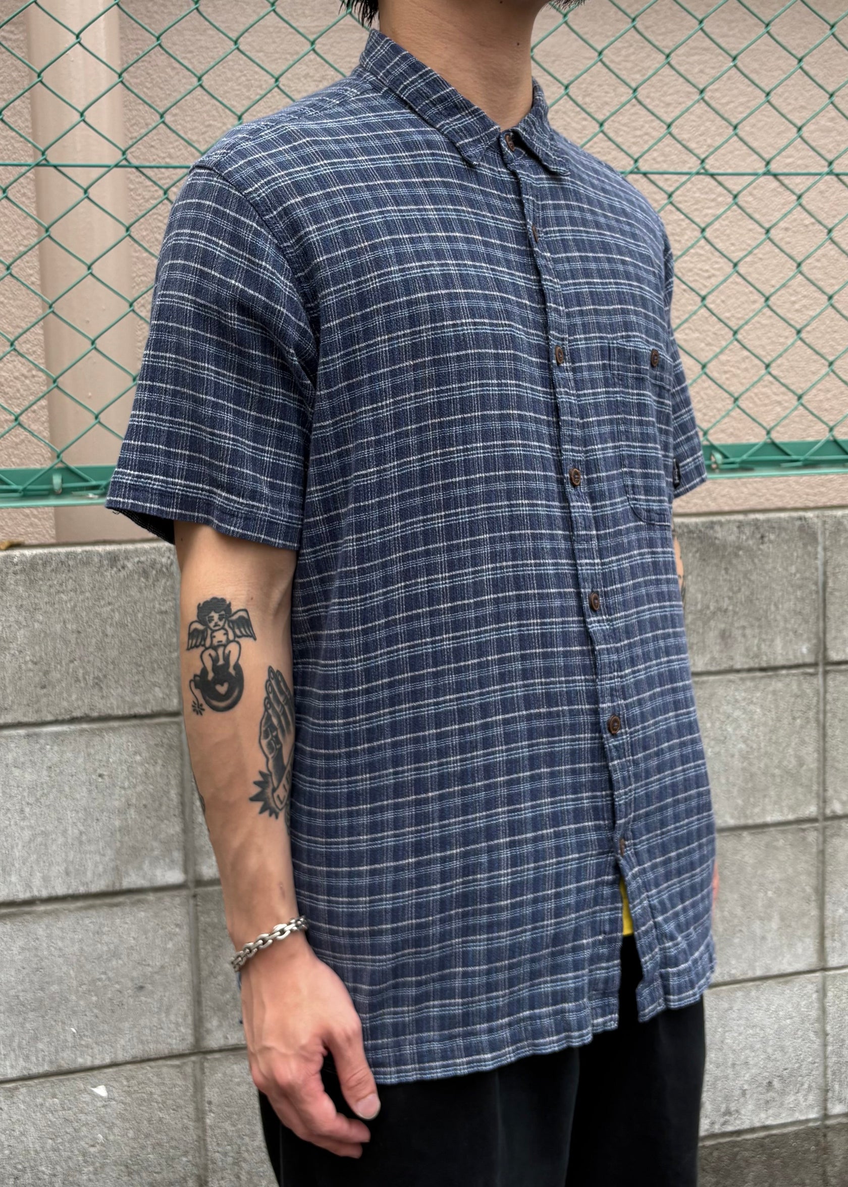 00's PATAGONIA「Cotton Shirt」半袖シャツ