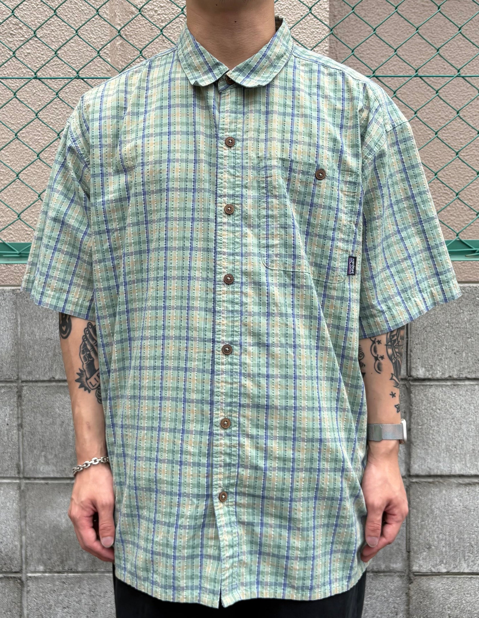 90's PATAGONIA「A/C Shirt」半袖シャツ