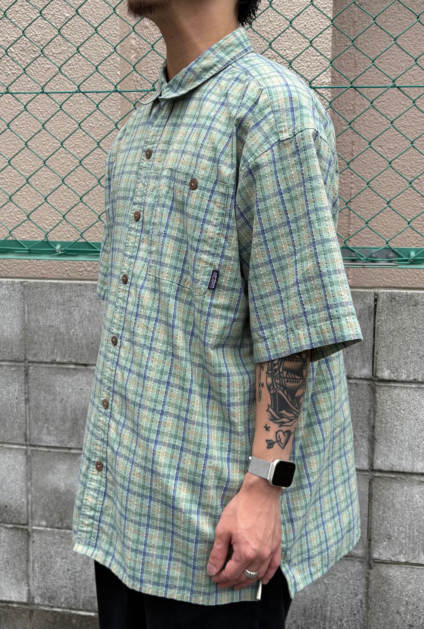 90's PATAGONIA「A/C Shirt」半袖シャツ