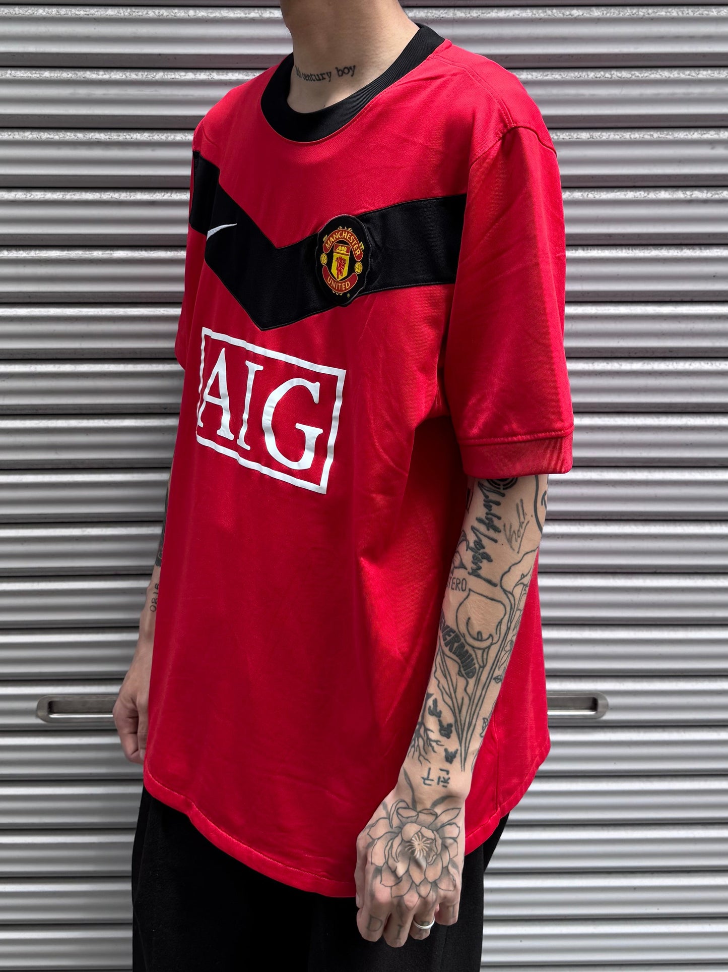00’s NIKE「MANCHESTER UNITED」サッカーシャツ