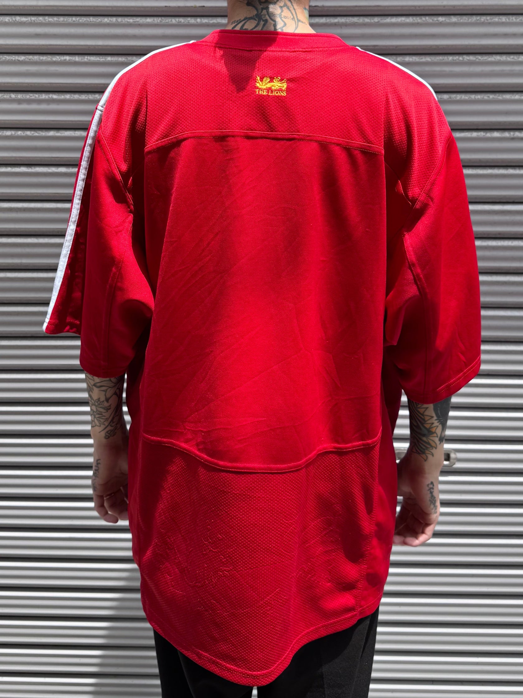 00’s adidas 「British & Irish Lions」 ラグビーシャツ