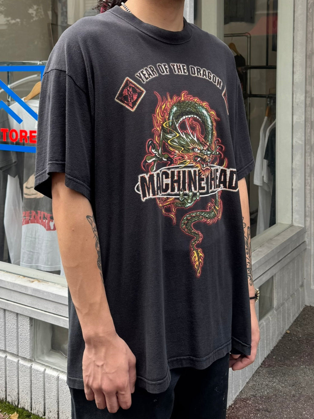 00's MACHIN HEAD 「YEAR OF DRAGON」バンドTシャツ