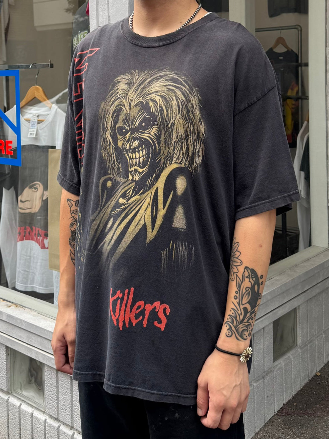 90's IRON MAIDEN「KILLERS EDDIE YELLOW」バンドTシャツ
