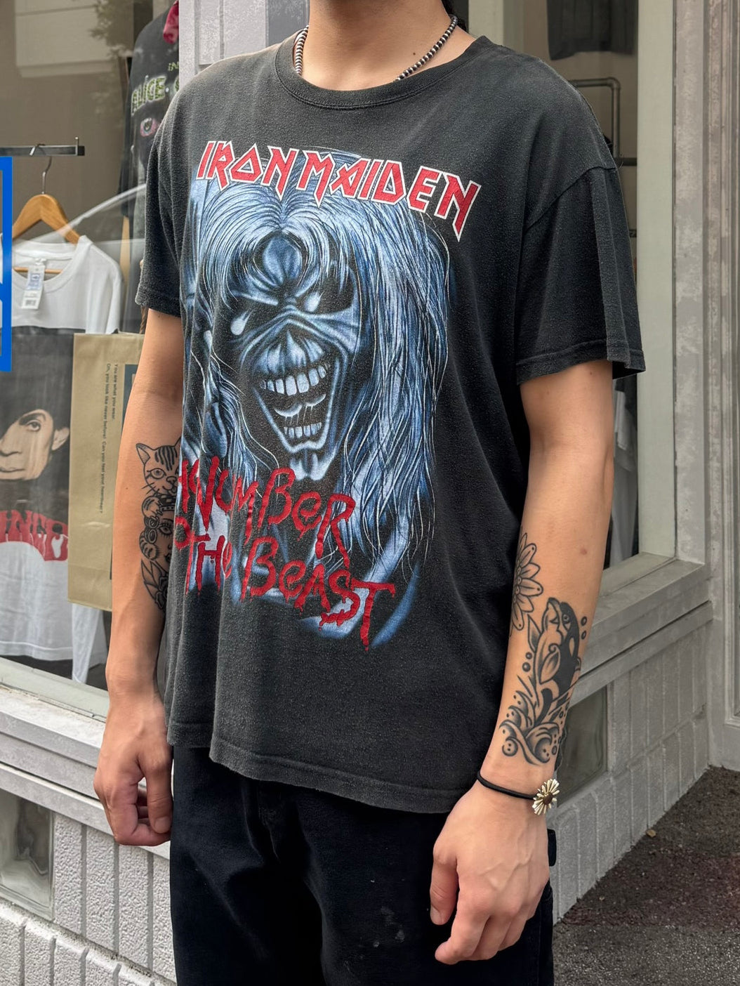 90's IRON MAIDEM「The Number Of The Beast」バンドTシャツ