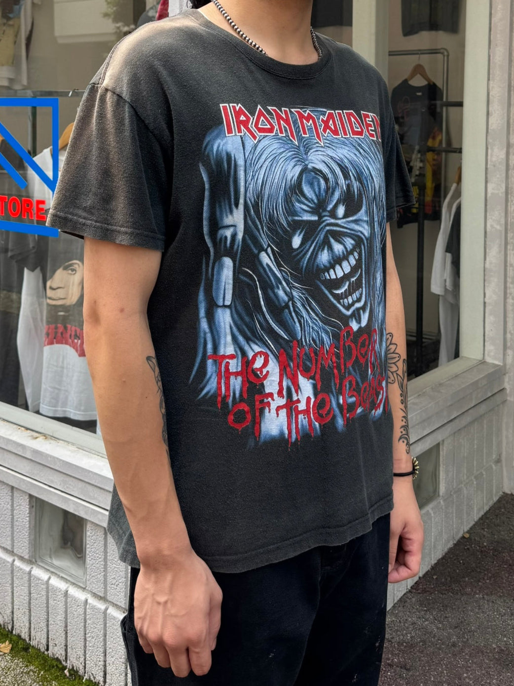 90's IRON MAIDEM「The Number Of The Beast」バンドTシャツ