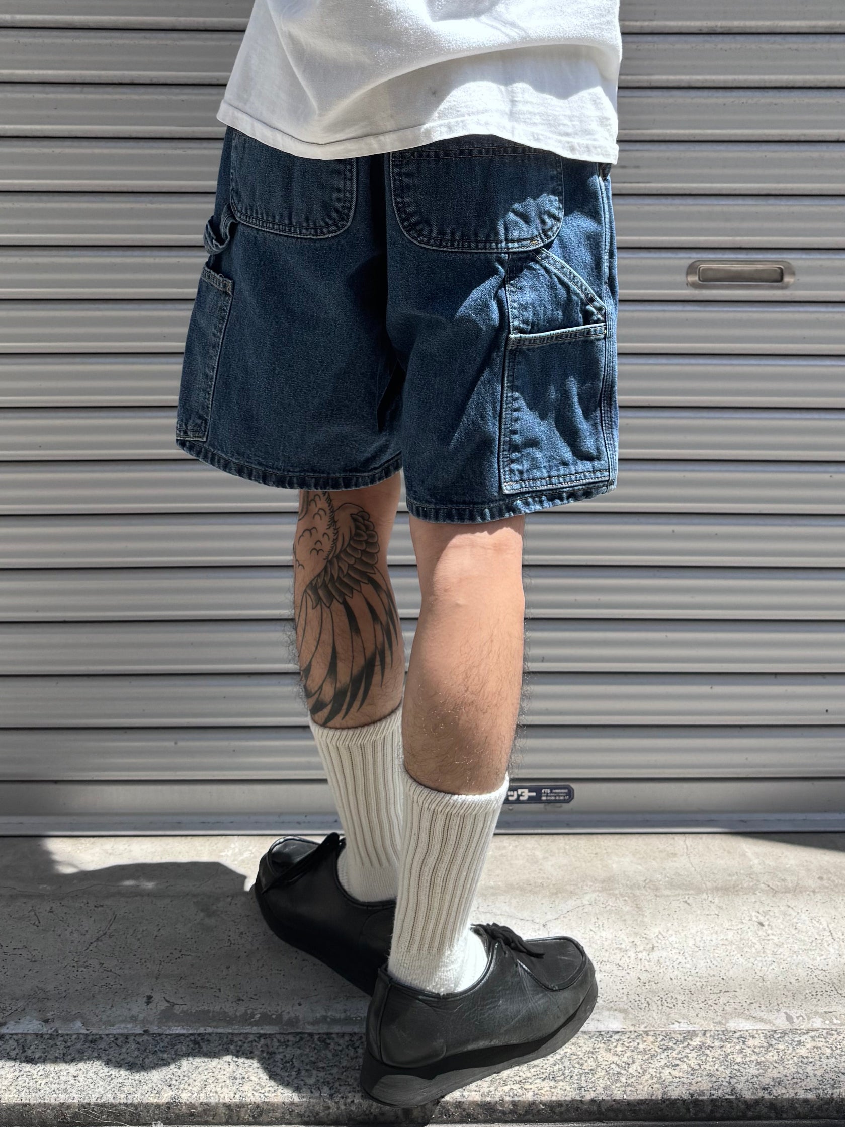 00's 「carhartt」ペインターデニムショーツ