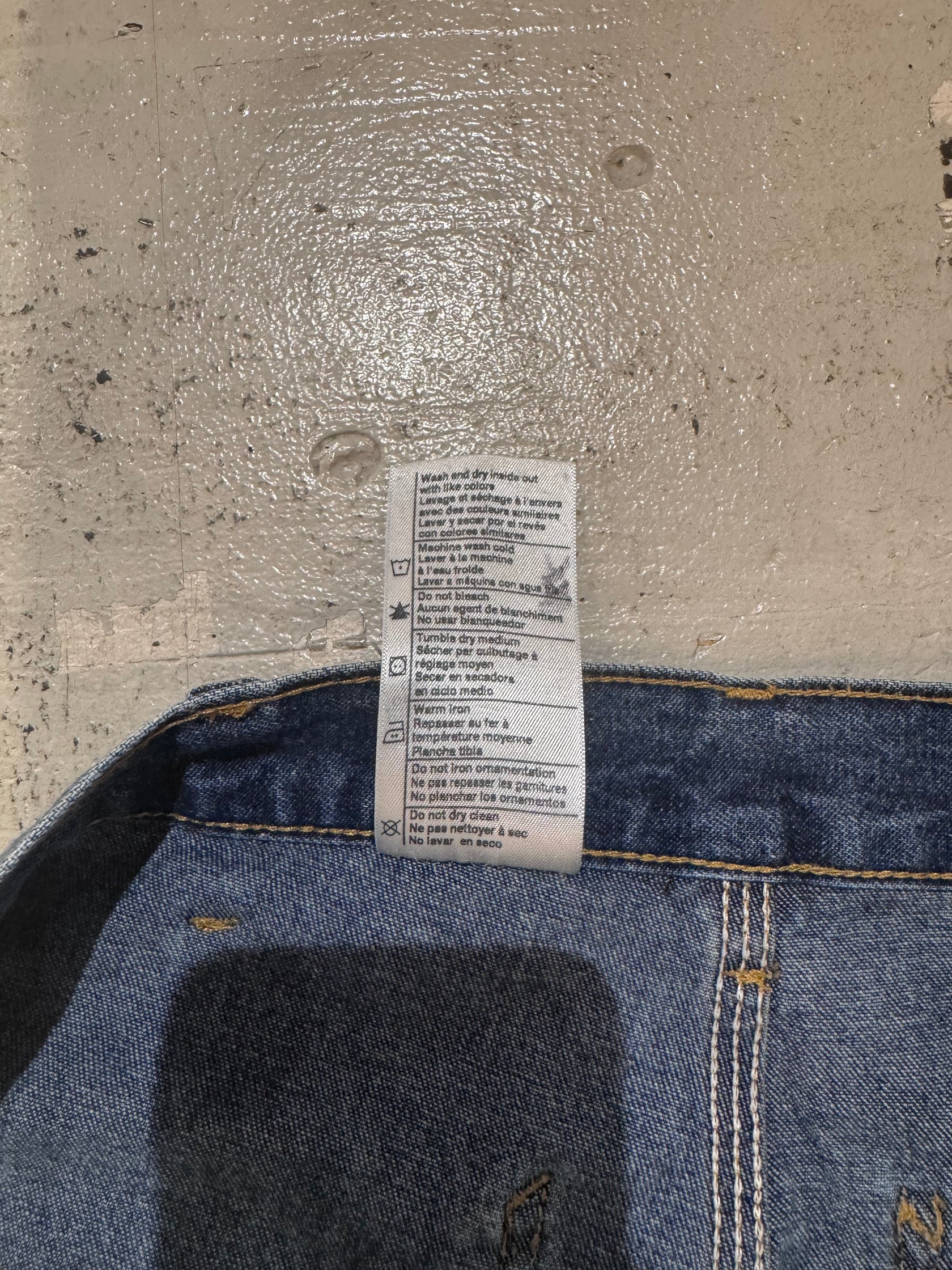 00's 「carhartt」ペインターデニムショーツ