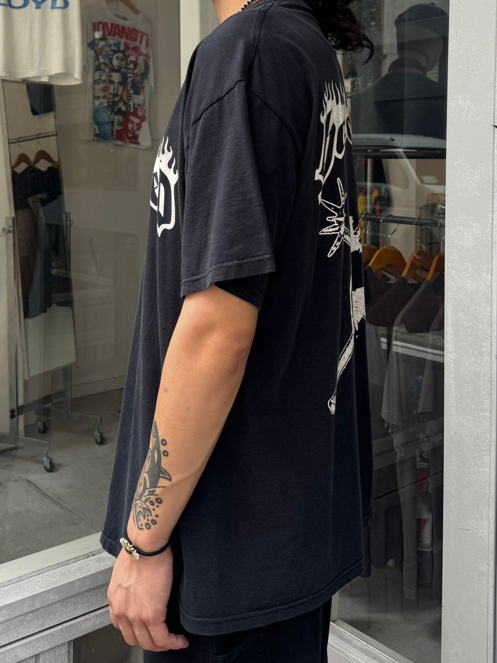 00's HATEBREED「Skull&Bat」バンドTシャツ