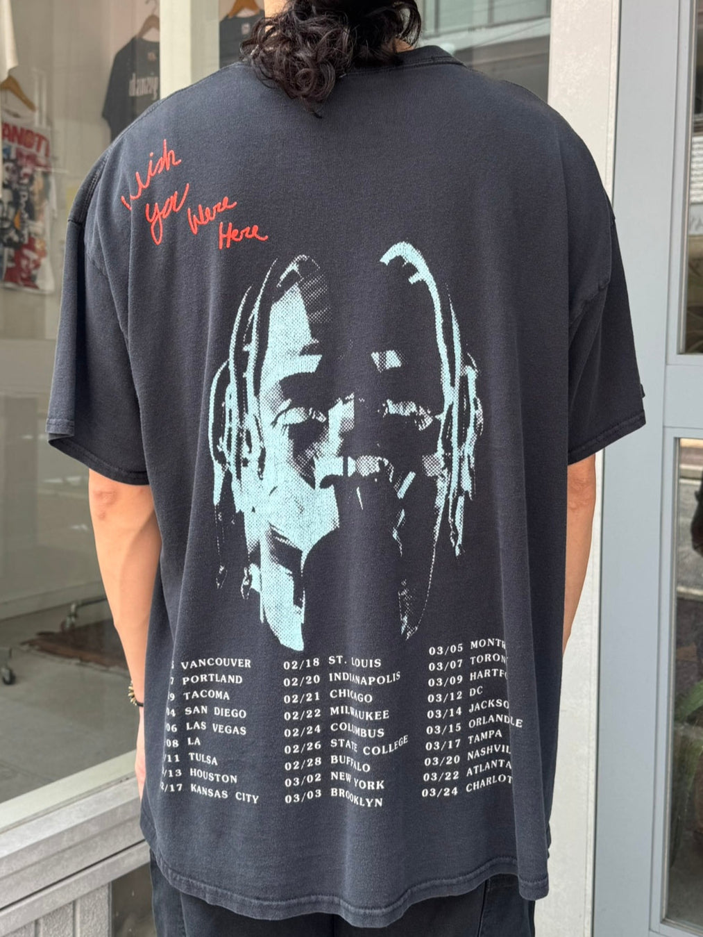 00's TRAVIS SCOTT「Astroworld」ラップTシャツ