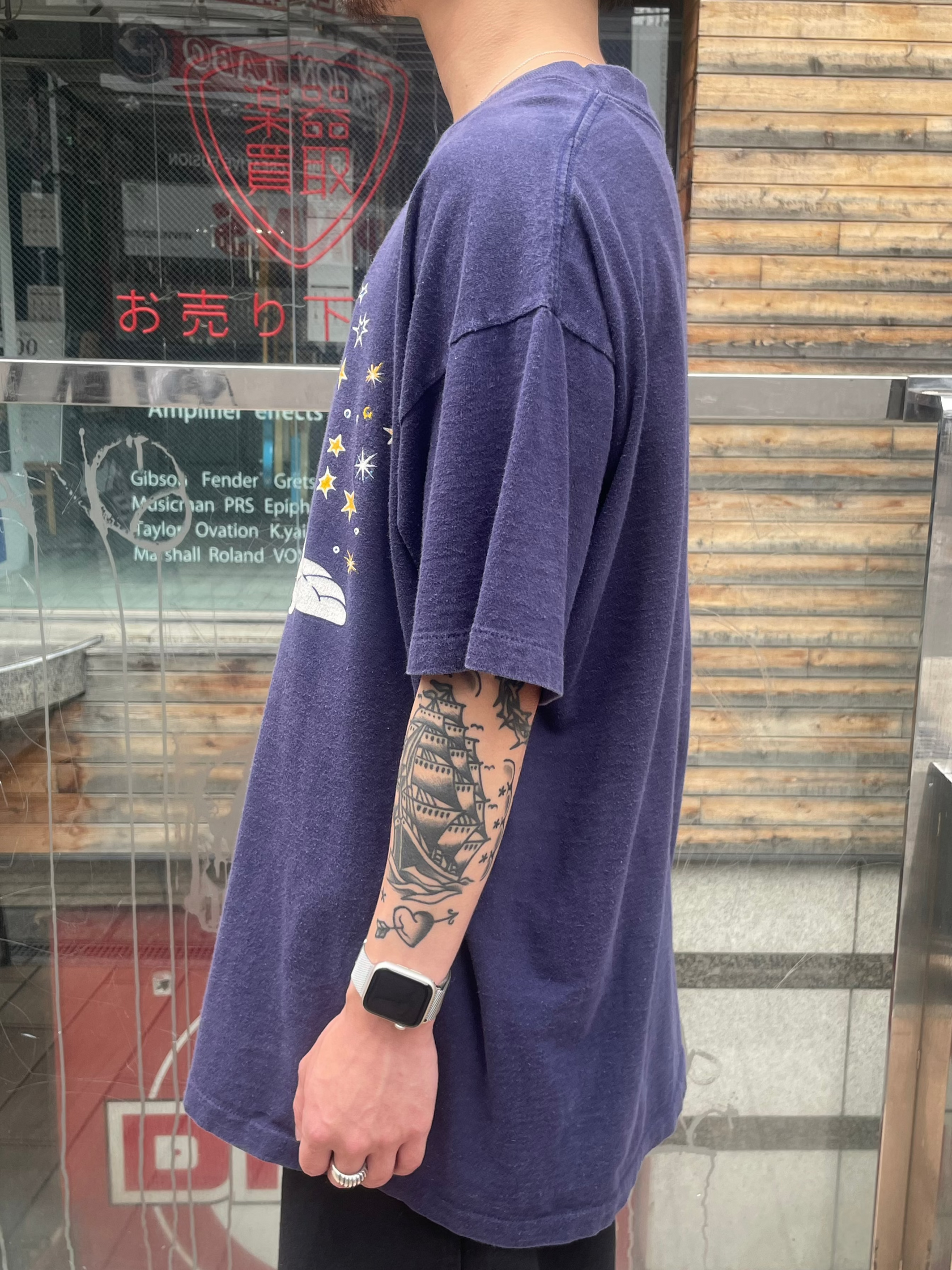 90's DISNEY「ファンタジア 魔法使いミッキー」USA製 キャラクターTシャツ