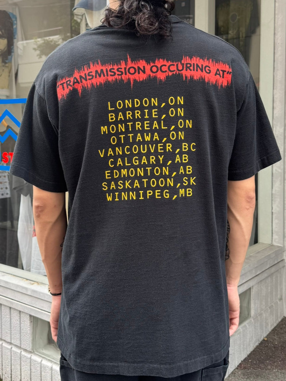 90's THE TEA PARTY「Transmission OccurringAT」バンドTシャツ