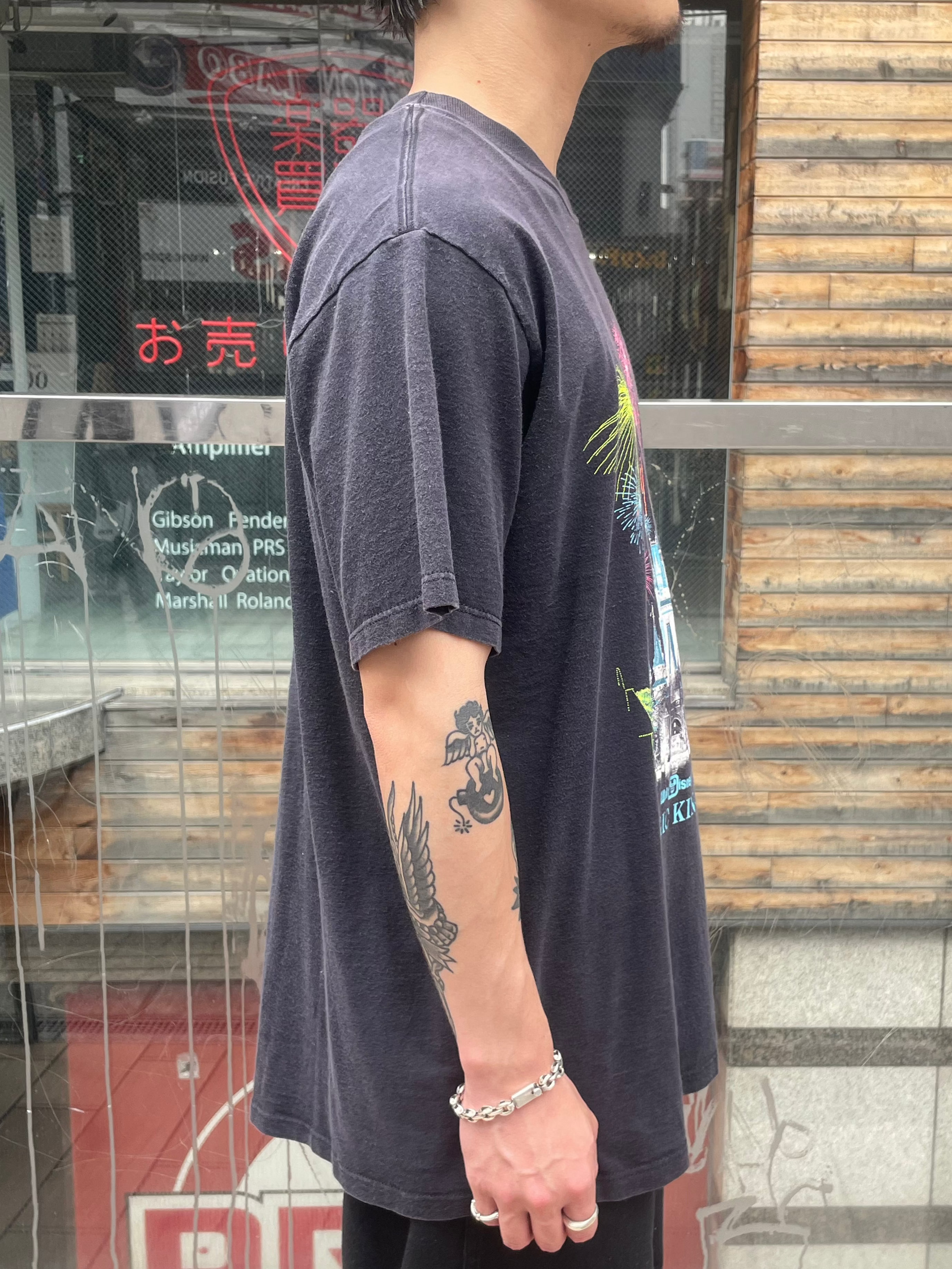 90's WALT DISNE WORLD「MAGIC KINGDOM」USA製 キャラクターTシャツ