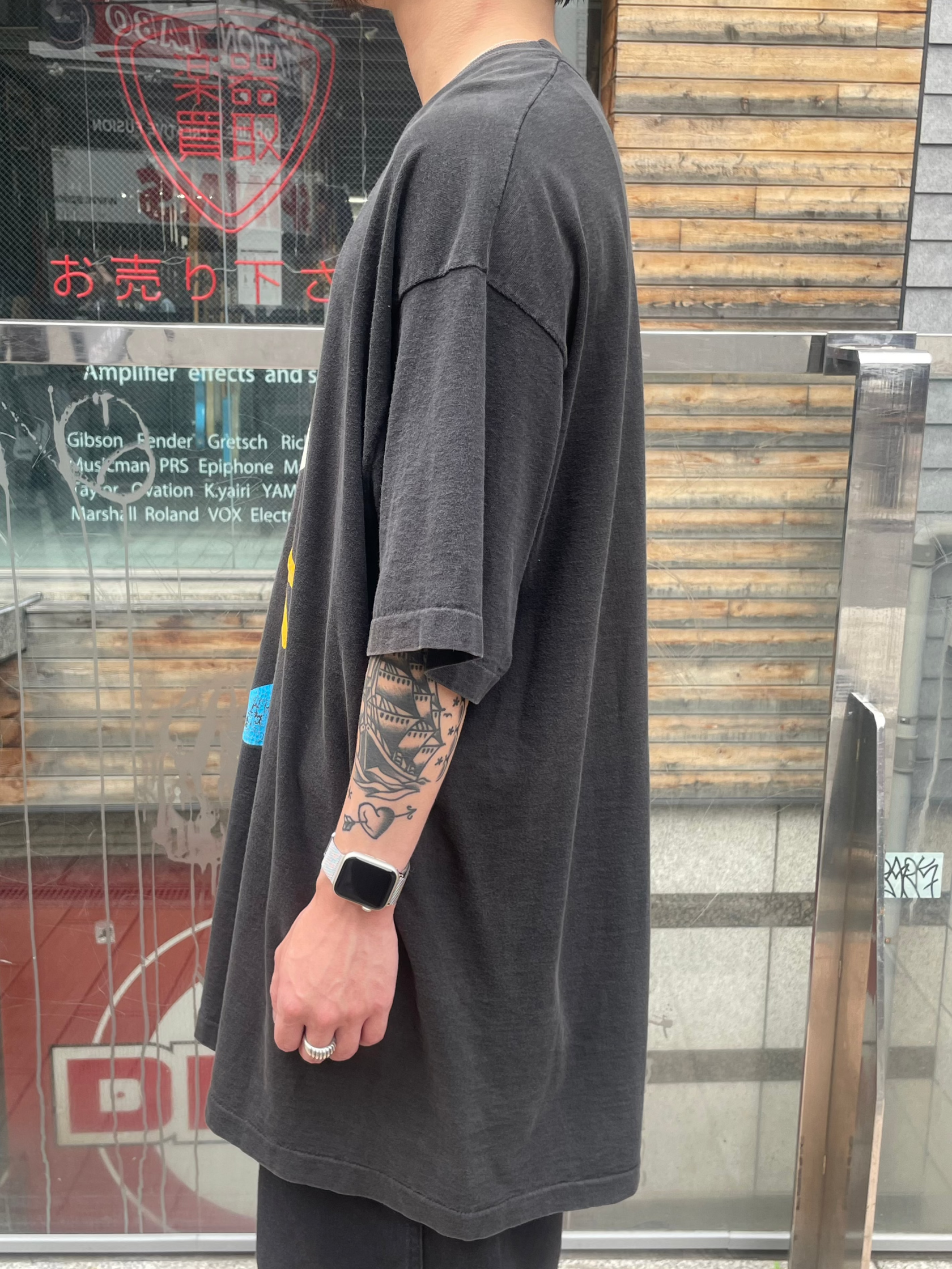 90's「Mickey& Co」USA製 キャラクターTシャツ