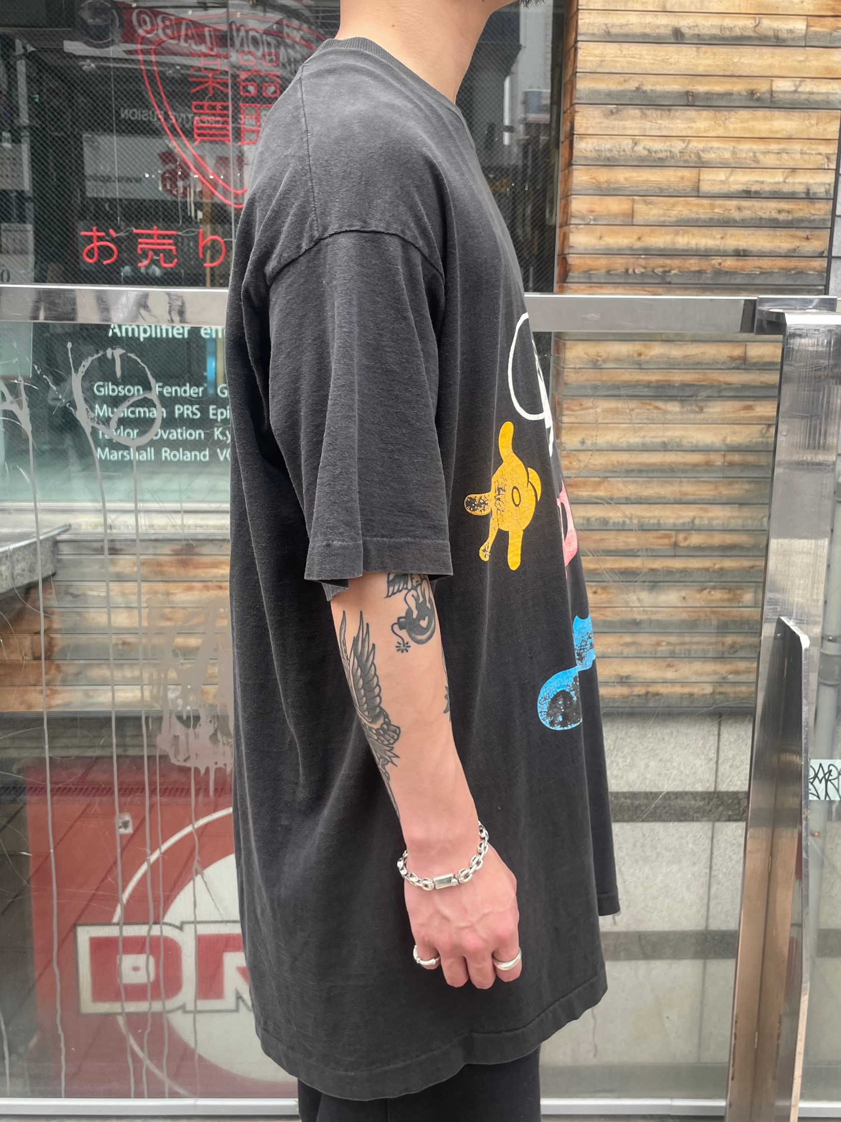 90's「Mickey& Co」USA製 キャラクターTシャツ