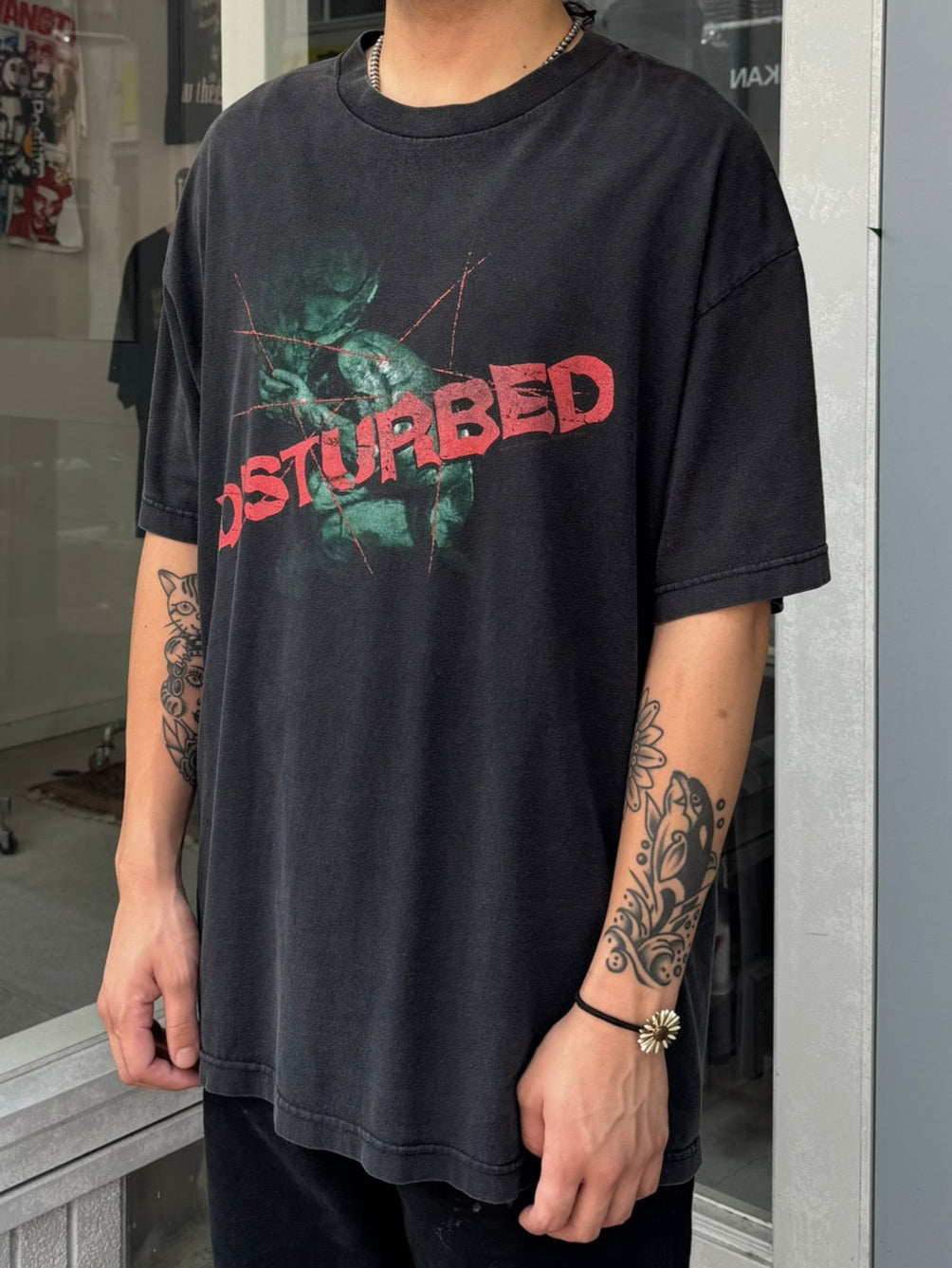 00's DISTURB「THE GUY」バンドTシャツ