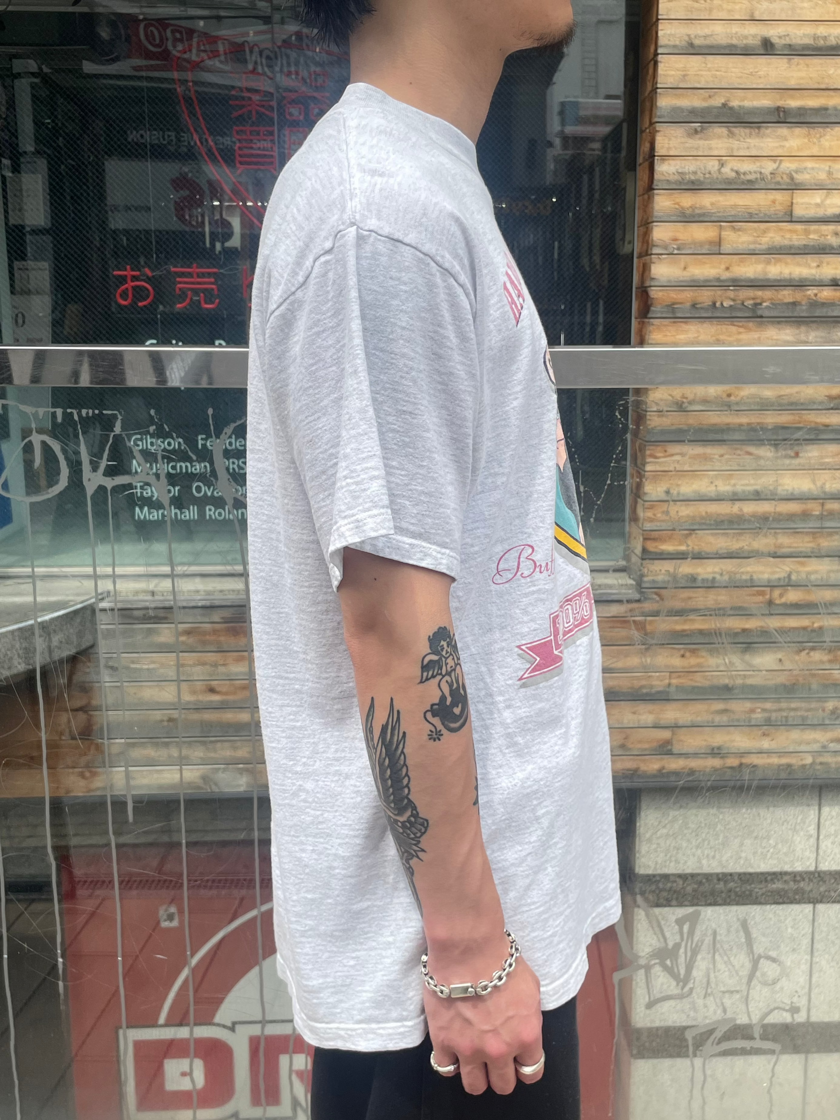 90's BETTY BOOP「HARD AS STEEL」USA製 キャラクターTシャツ