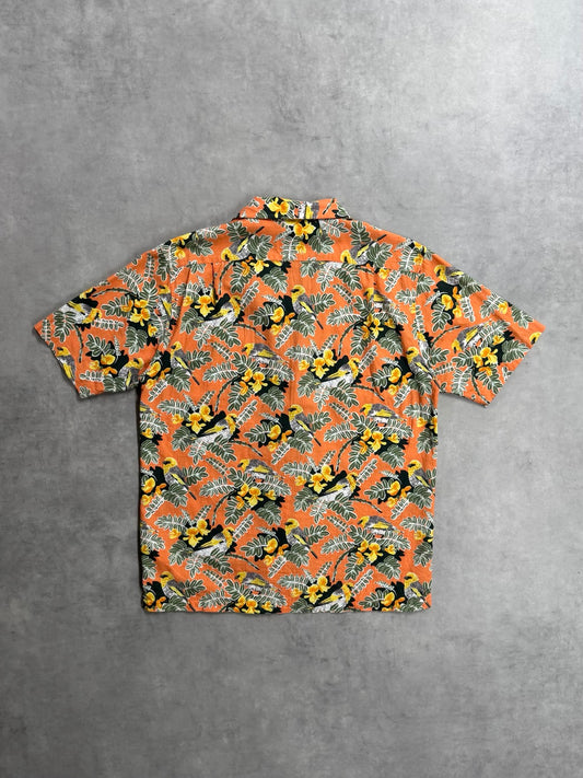 00's PATAGONIA「Pataloha」ハワイアン・ケルプ柄 アロハシャツ