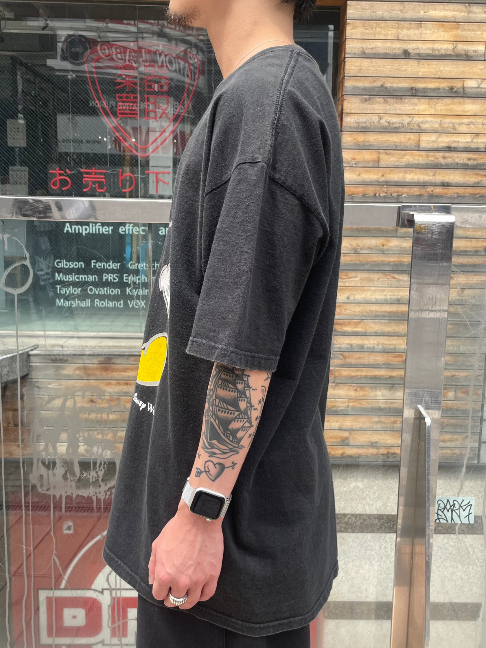 90's DISNEY「Mickey」USA製 キャラクターTシャツ