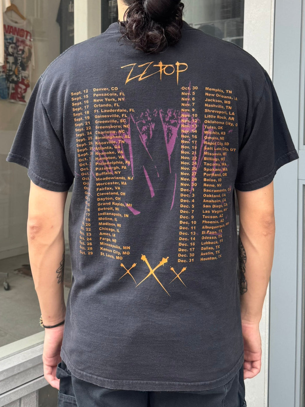 90's ZZ TOP「XXX」バンドTシャツ