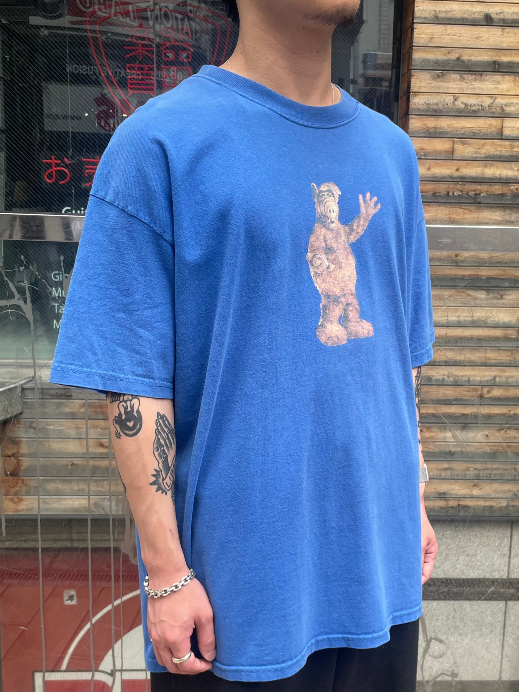 90's「 ALF」 USA製 キャラクターTシャツ
