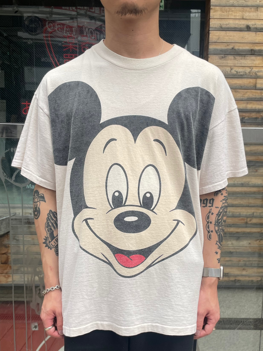 90's DISNEY「Mickey」キャラクター Tシャツ
