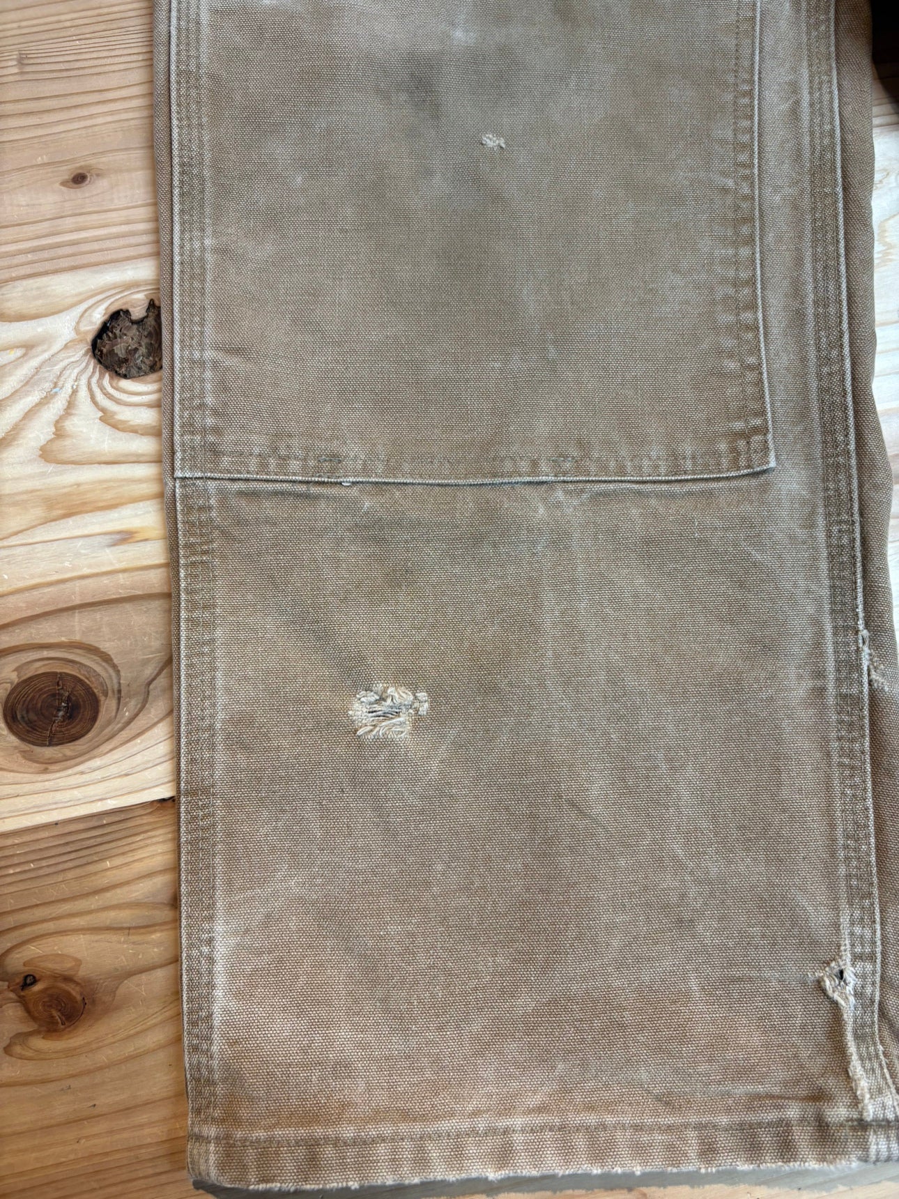 00's CARHART「DOUBLE NKEE PANT」ワークパンツ