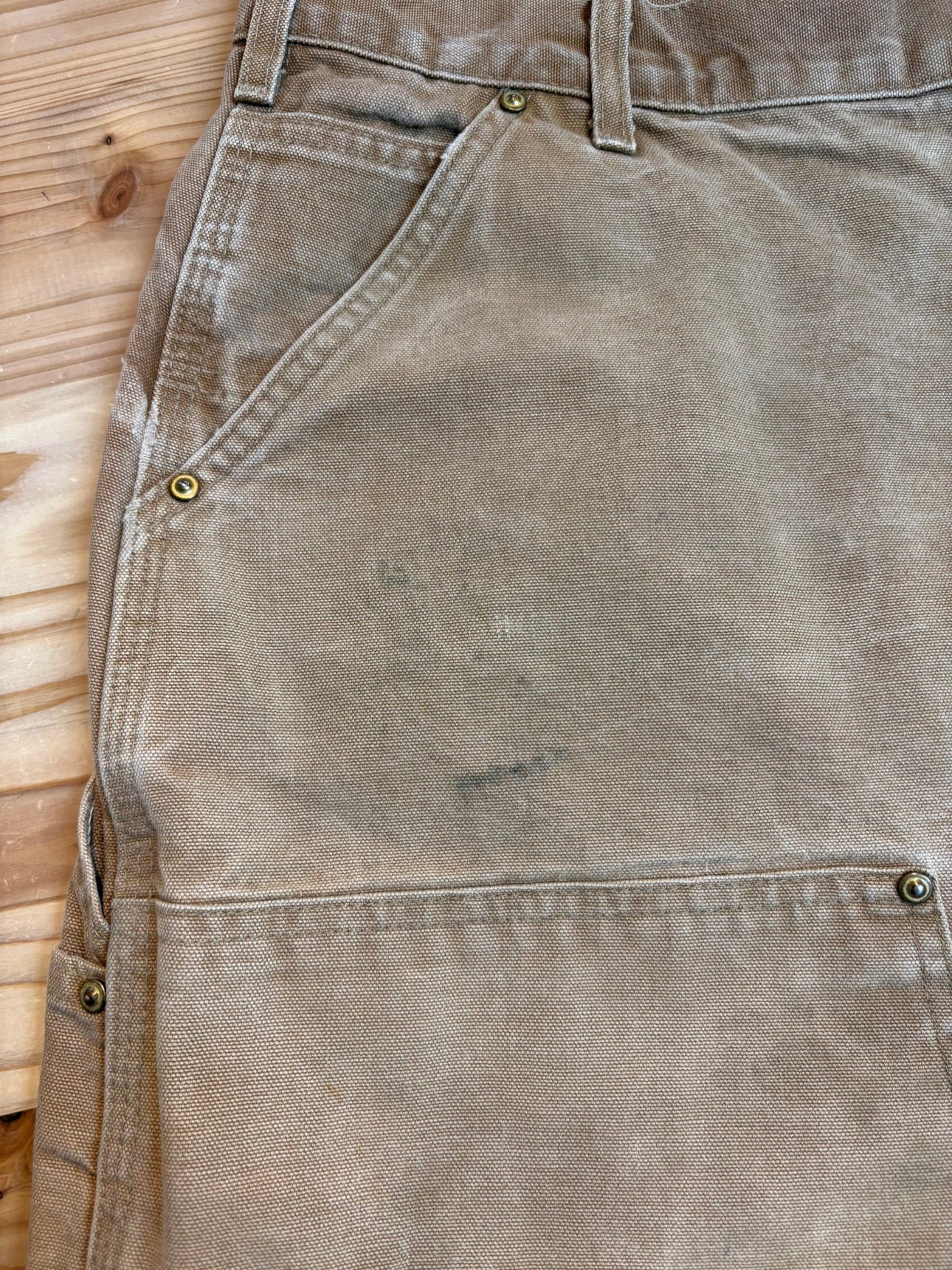 00's CARHART「DOUBLE NKEE PANT」ワークパンツ