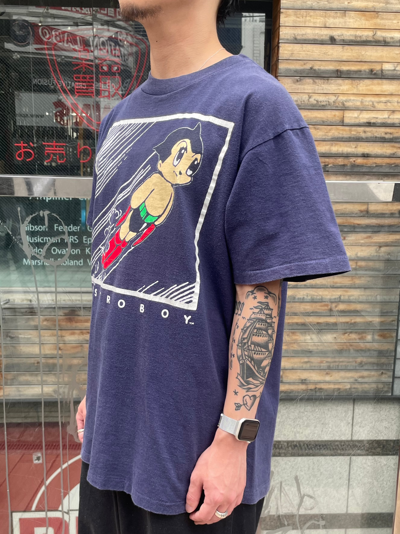 90's ASTRO BOY「FLYING」USA製 キャラクターTシャツ