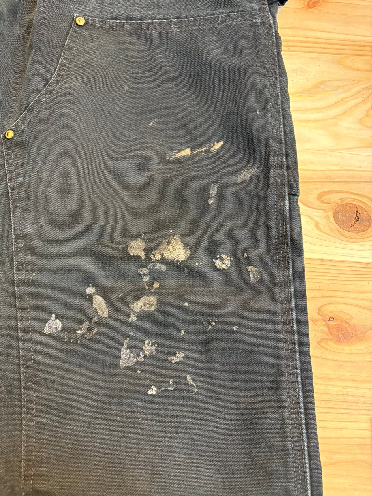 00's CARHART「DOUBLE NKEE PANT」USA製 ワークパンツ