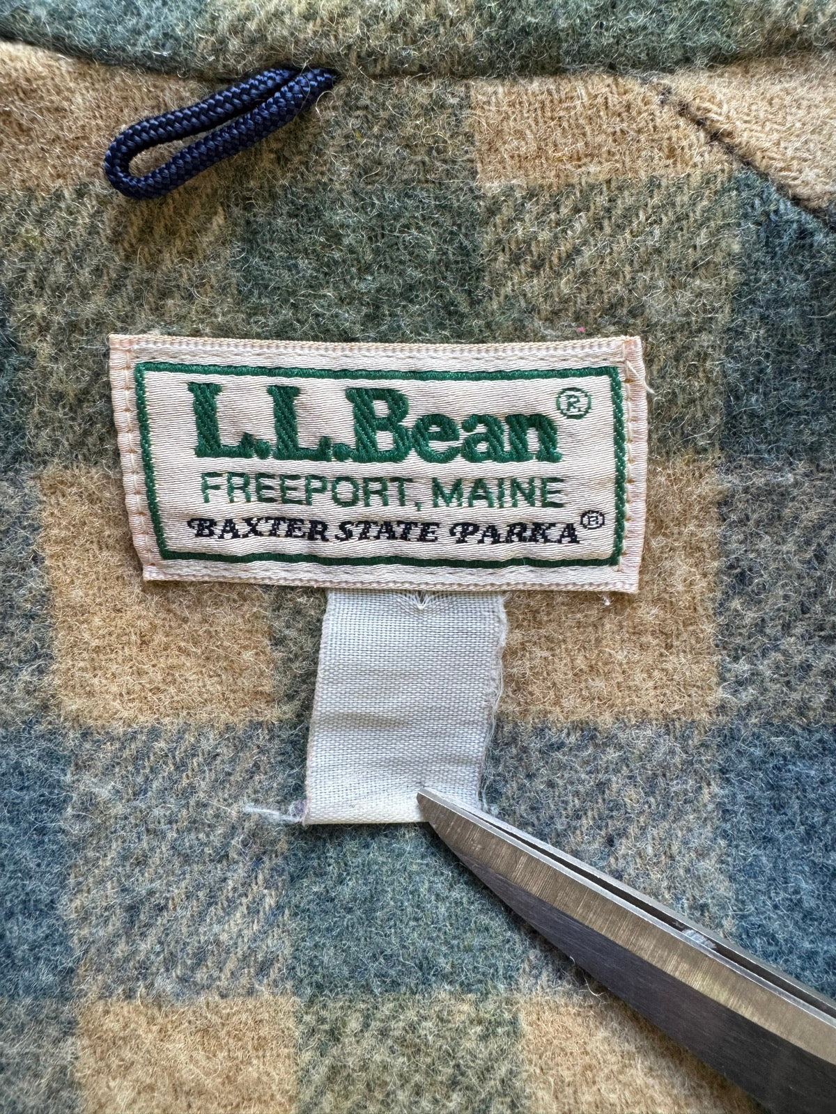80's L.L.BEAN「BAXTER STATE PARKA」マウンテンパーカー