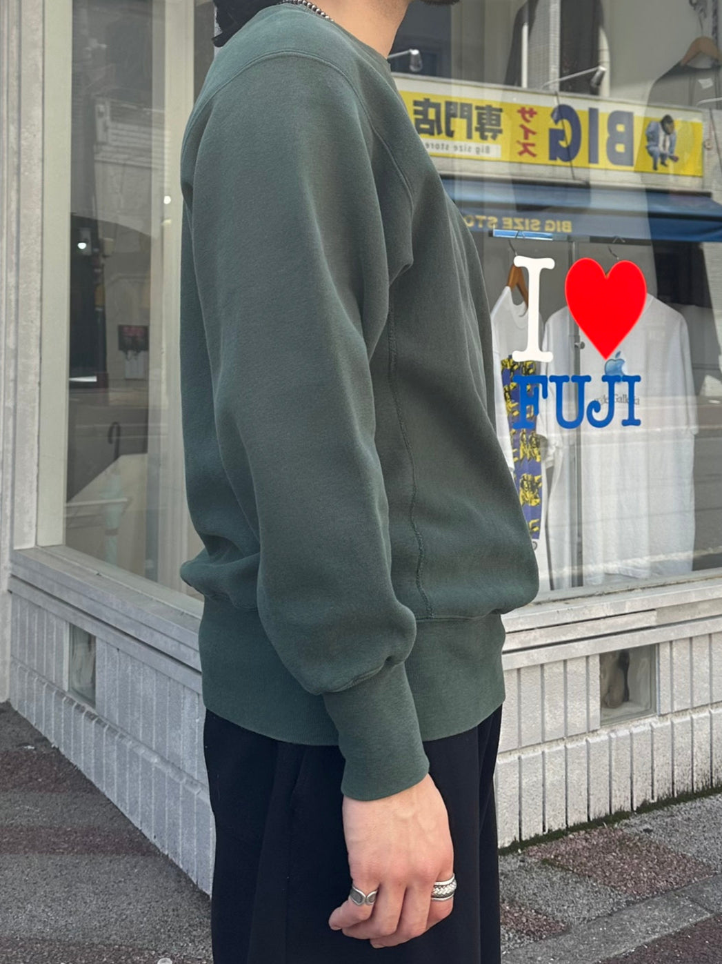 90's CHAMPION  REVERS WEAVE ワンポイントスウェット