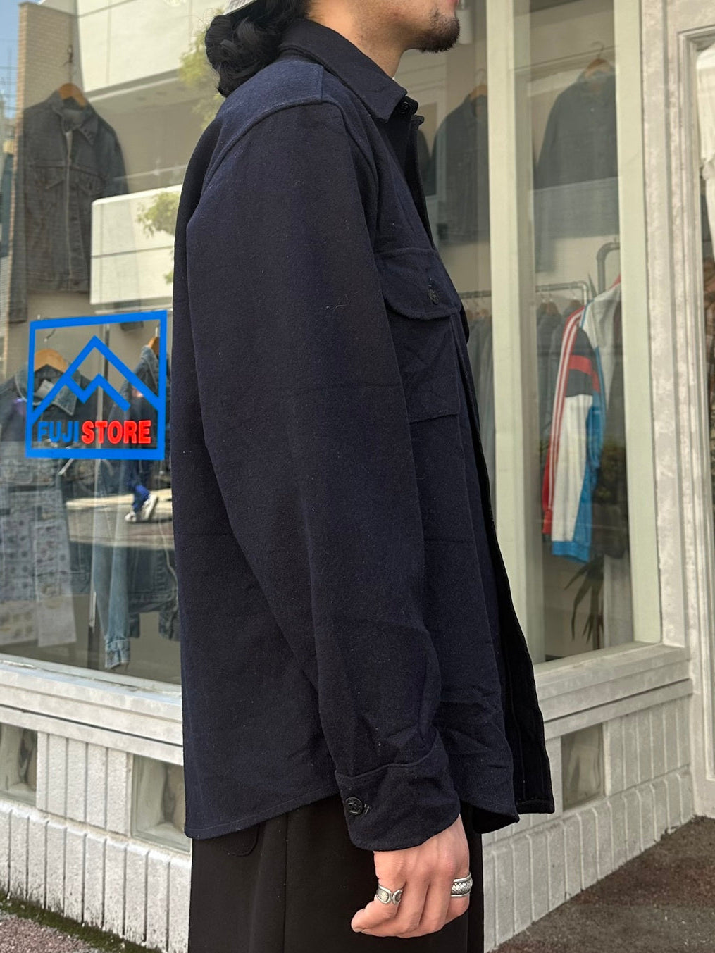 70's~80's ELDERADO 「CPO shirt jacket」ウールシャツ