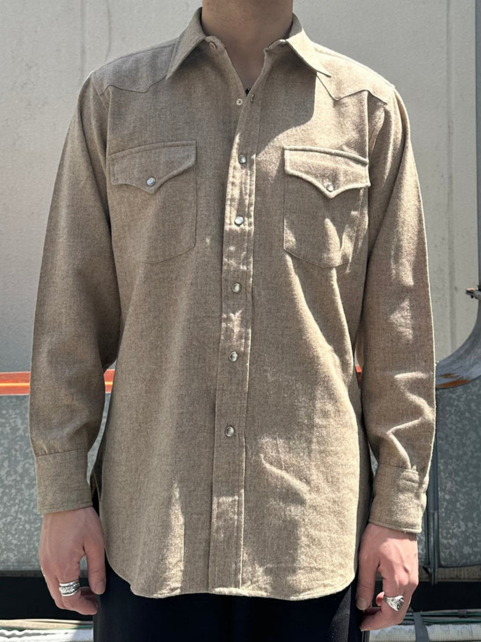 70's~80's PENDLETON 「HIGH GRADE WESTERN WEAR」ウールシャツ