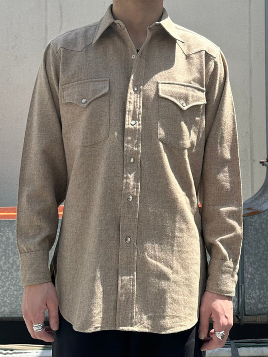 70's~80's PENDLETON 「HIGH GRADE WESTERN WEAR」ウールシャツ