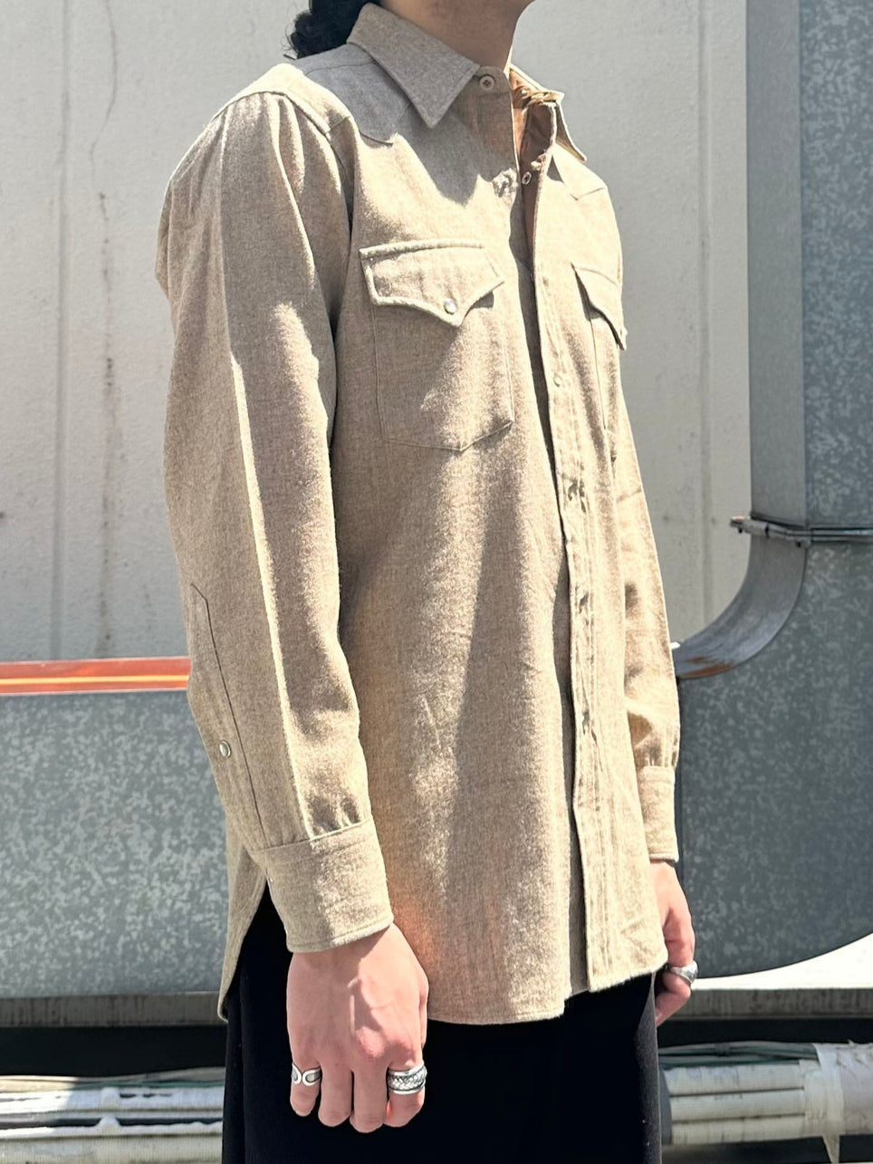 70's~80's PENDLETON 「HIGH GRADE WESTERN WEAR」ウールシャツ