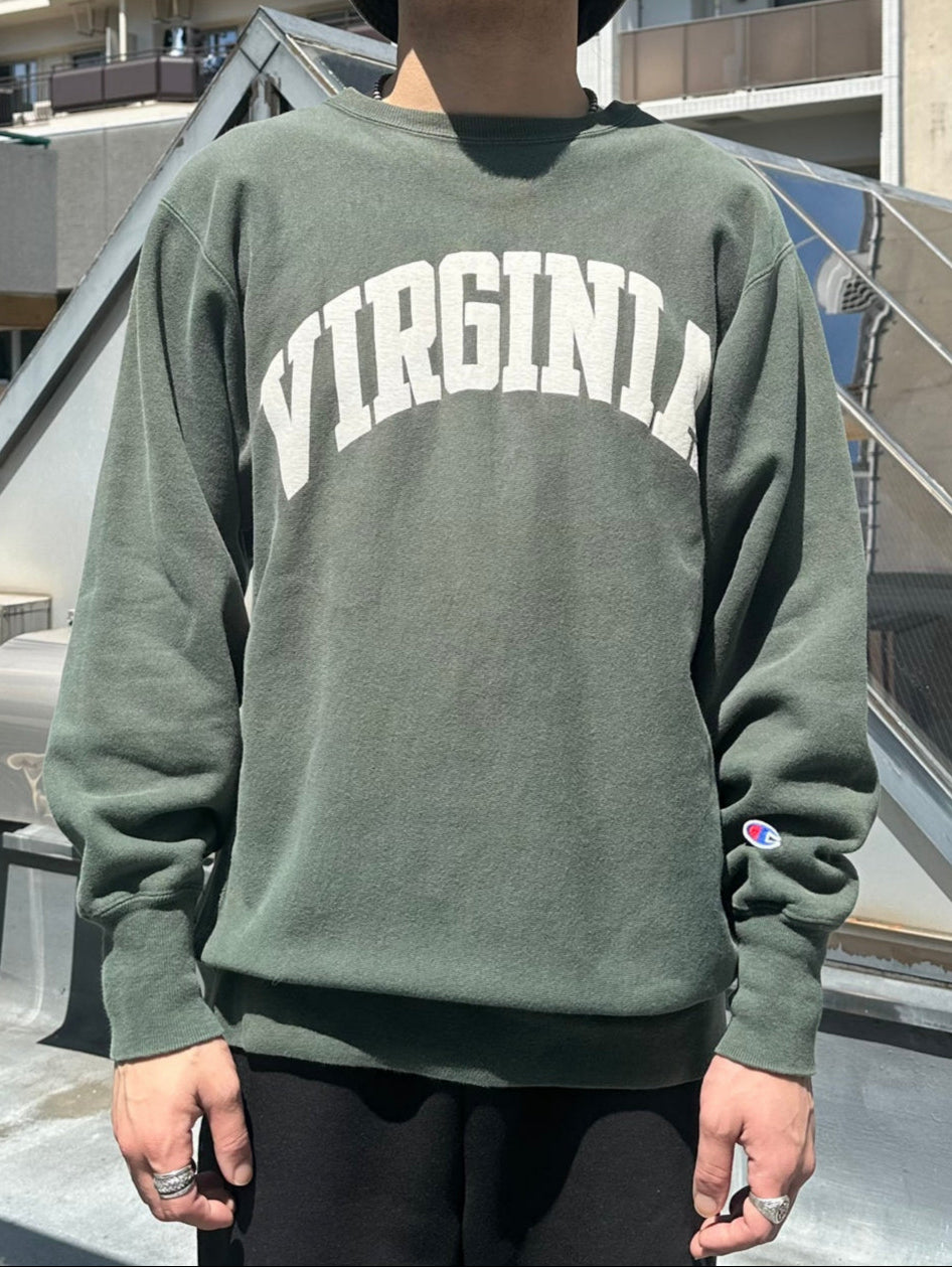 90's CHAMPION REVERS WEAVE "VIRGINIA"スウェット