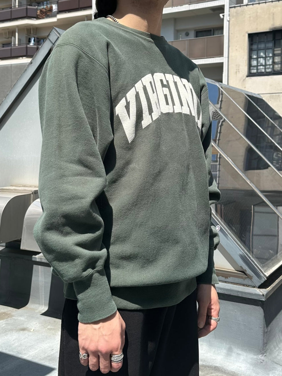 90's CHAMPION REVERS WEAVE "VIRGINIA"スウェット