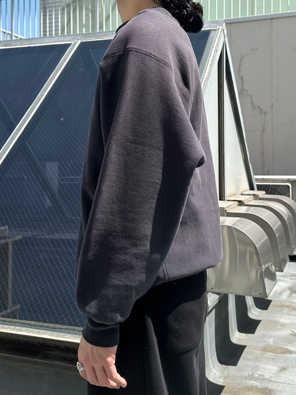 90's CHANPION REVERSE WEAVE ワンポイント スウェット