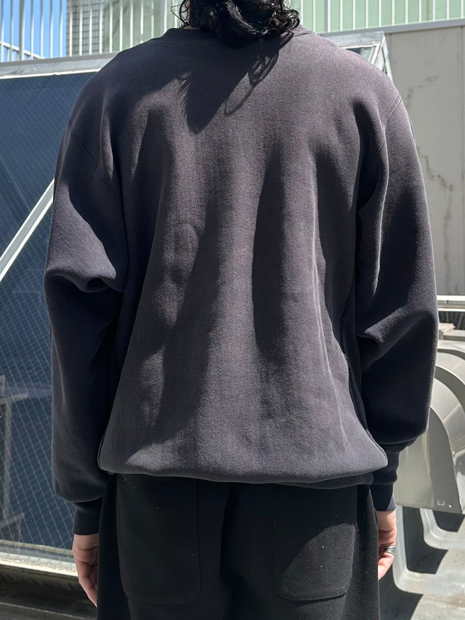 90's CHANPION REVERSE WEAVE ワンポイント スウェット