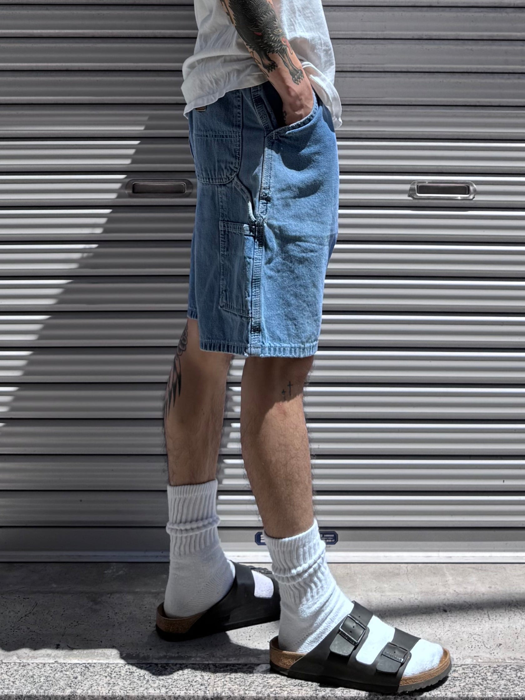 00’s 「CARHARTT」デニムペインターショーツ