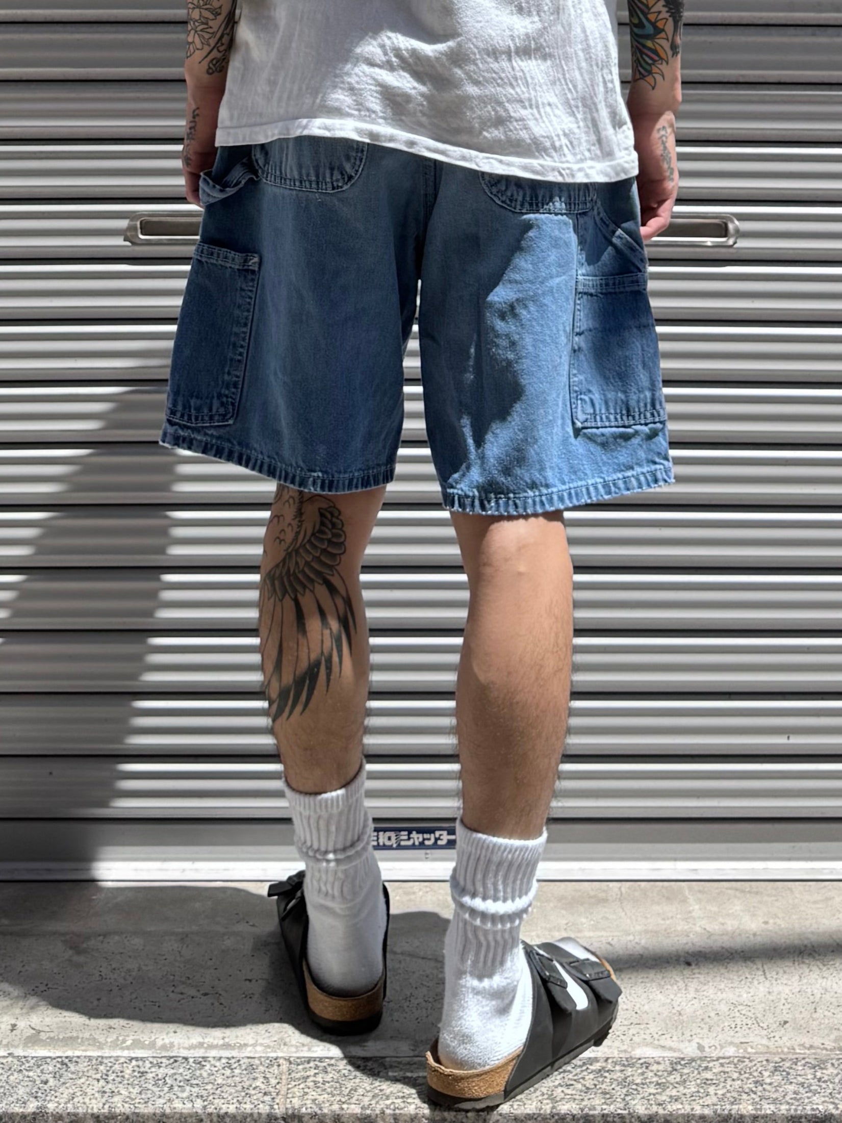 00’s 「CARHARTT」デニムペインターショーツ