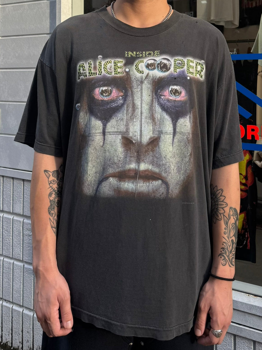 90's ALICE COOPER「INSIDE」バンドTシャツ