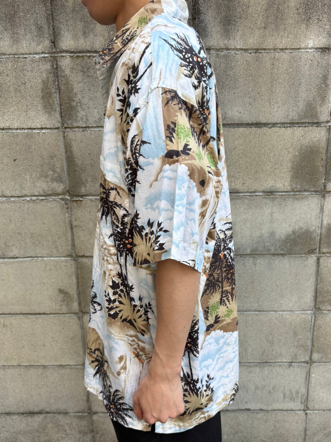 90's PATAGONIA「Pataloha」オープンカラーアロハシャツ