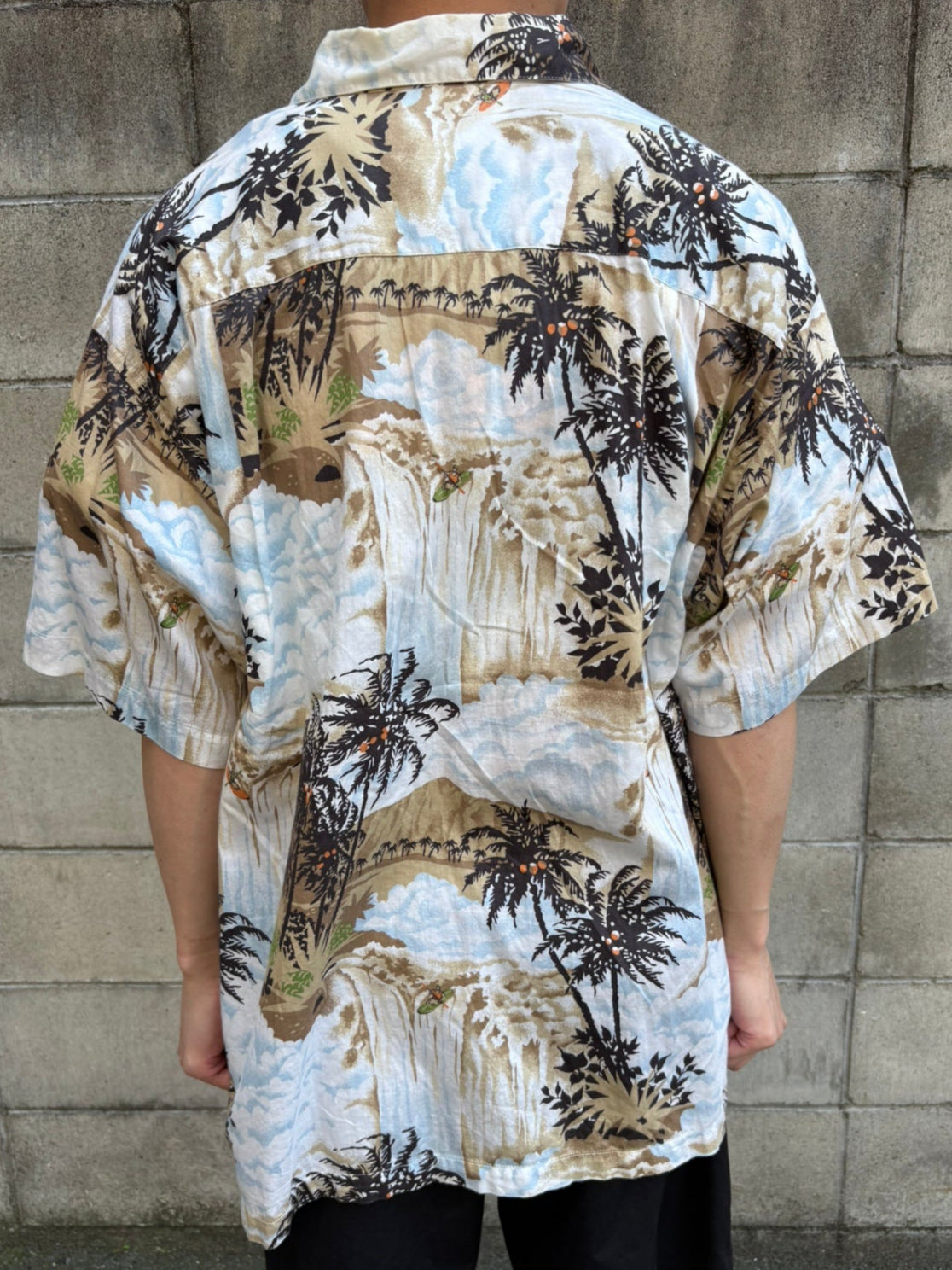 90's PATAGONIA「Pataloha」オープンカラーアロハシャツ