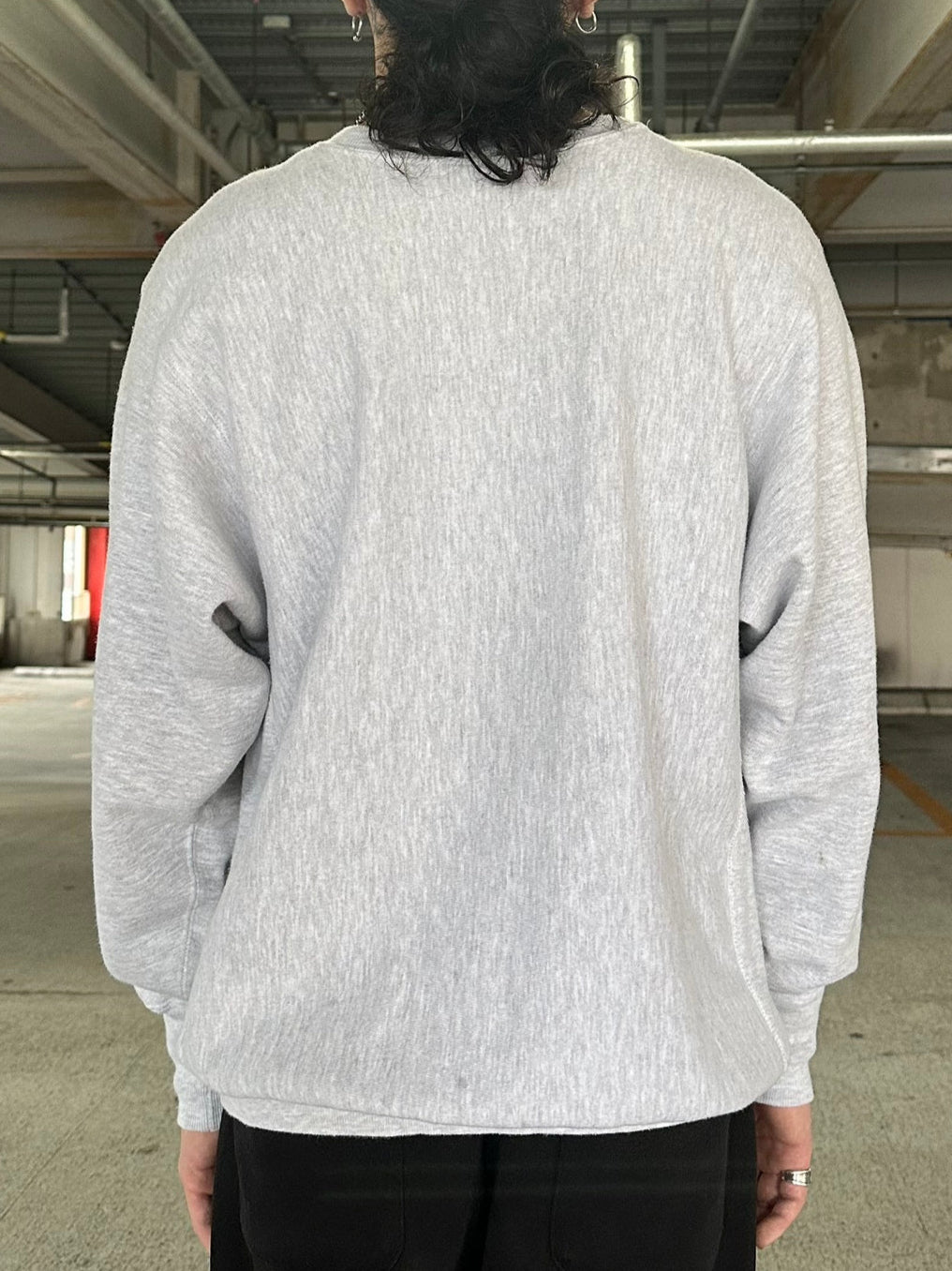 90's  CHAMPION 「YOUNG LIFE 」Reverse Weave USA製 カレッジスウェット