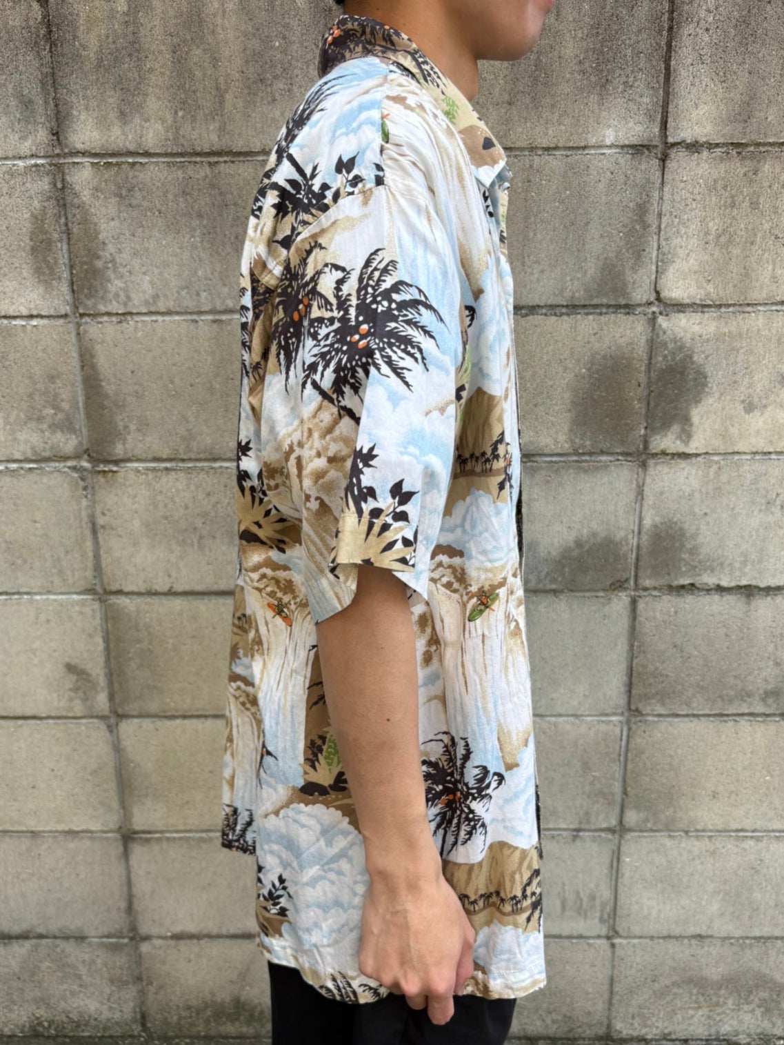 90's PATAGONIA「Pataloha」オープンカラーアロハシャツ