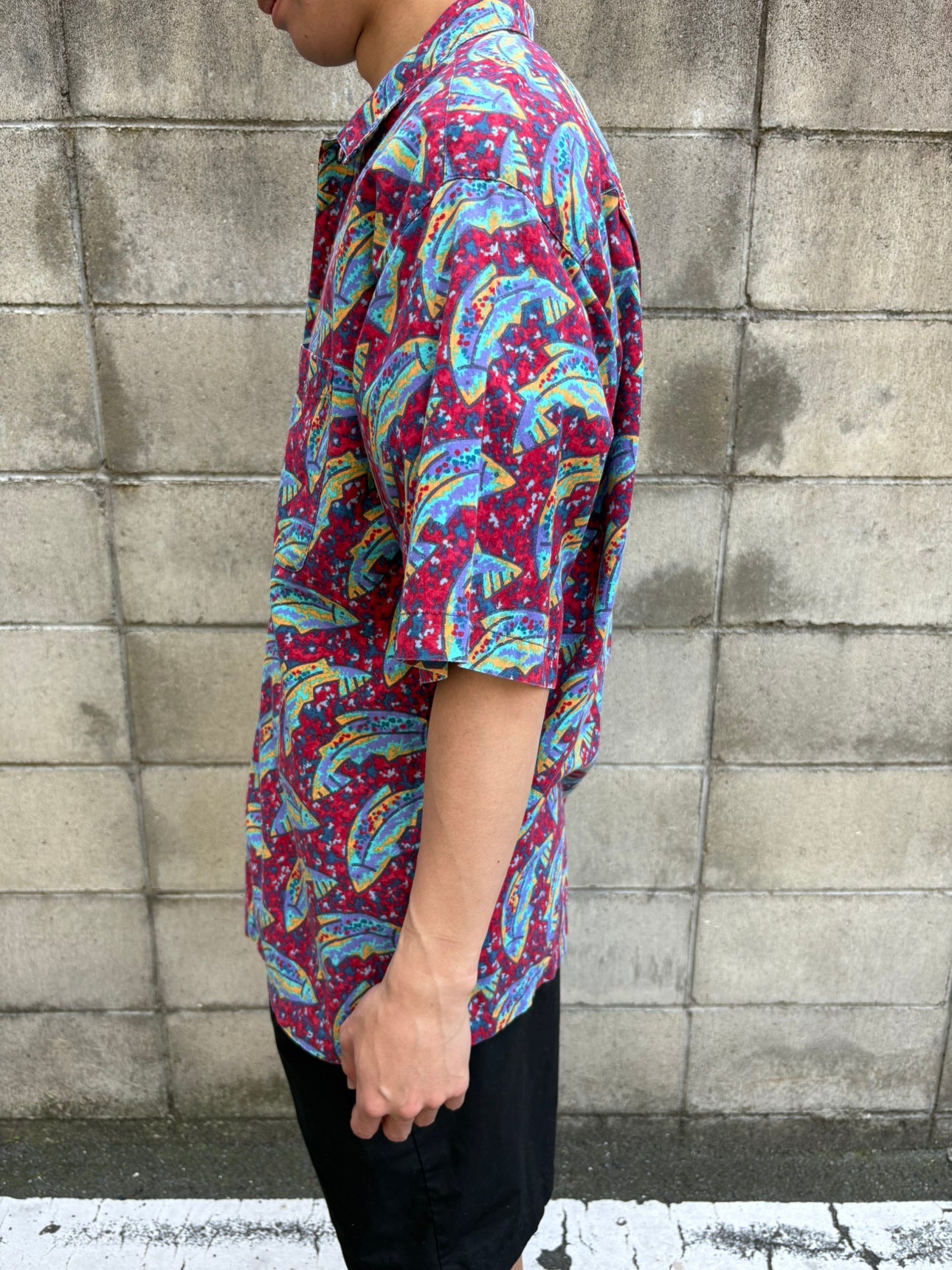 90's PATAGONIA「A/C Shirt "Fish"」アロハシャツ