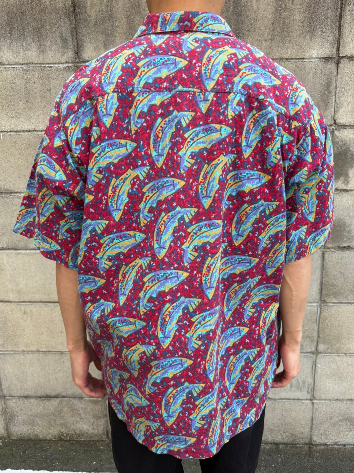 90's PATAGONIA「A/C Shirt "Fish"」アロハシャツ